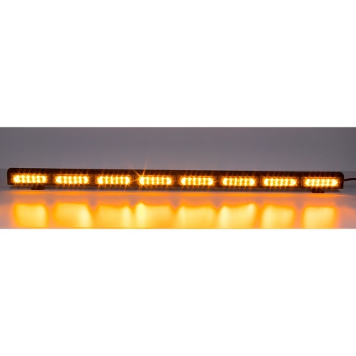LED alej vodeodolná (IP67) 12-24V, 48x LED 3W, oranžová 970mm