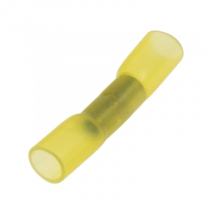 Káblová spojka - vodotesná / žltá (10ks)