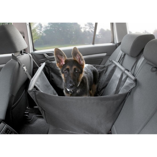 Použitie ochrannej deky do auta pre malého psa 58x52cm