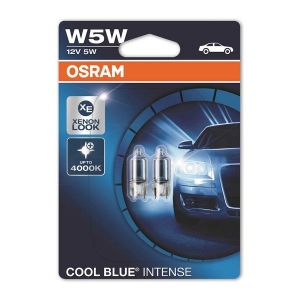 OSRAM 12V 5W W5W W2.1x9.5d COOL BLUE blister
