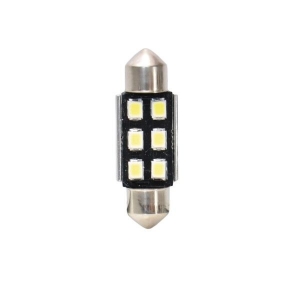 LED sulfid 12V - T11x36mm biela 6xSMD CANBUS (2ks)