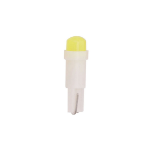 LED autožiarovka T5 / 12V - 1,2W biela (2ks)