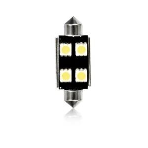 LED sulfid 12V - T11x42mm biela 4x LED CANBUS (2ks)