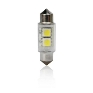 LED sulfid SV8,5 / C5W / 39mm / 12V - biela 2xSMD (2ks)