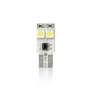 LED autožiarovka 12V / T10 / W5W - biela 4x LED SMD5050 CanBus (2ks)