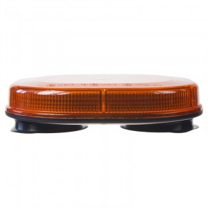 LED rampa 12/24V - 32x 1W LED oranžová ECE R10/R65 magnetická (200x180x30mm)