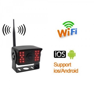 Prídavná bezdrôtová Wi-Fi kamera 12V / 24V - 540 TVR / 18x IR LED / 125° / IP67 / iOS / Android