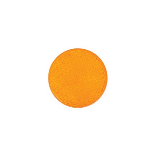 Oranžová odrazka UO-60L okrúhle samolepka
