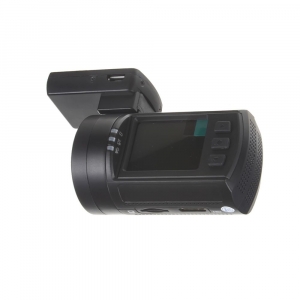 2-kanálová čierna skrinka do auta s GPS / 1,5 "LCD / HDR / diaľkové ovládanie