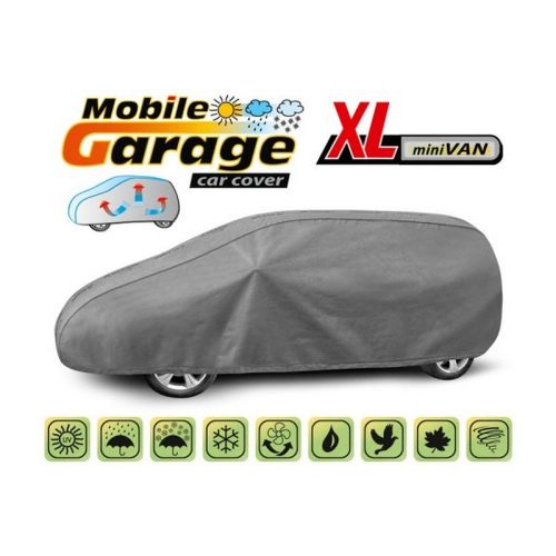 Vlastnosti plachty na auto Mobile Garage XL mini Van