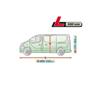 Rozmery plachty na auto Mobile Garage L500 Van