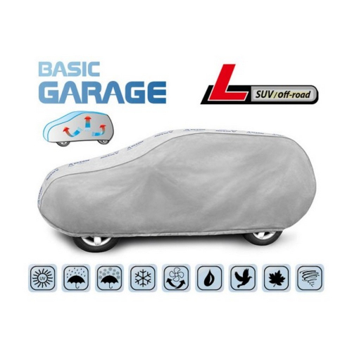 Vlastnosti plachty na auto Basic Garage L SUV/Off Road
