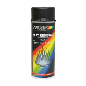 Farba v spreji - strieborná do 800°C MOTIP (400ml)
