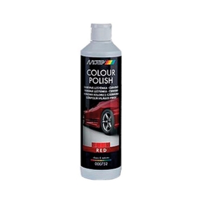 Farebná leštenka - červená Car Care Color Polish (500ml)