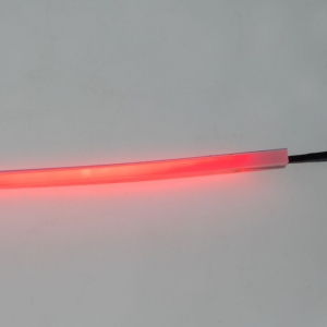 Červený silikonový LED pásek 12V