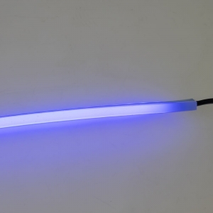Modrý silikónový LED pásik 12V