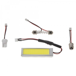 LED panel 12/24V - 36xCOB LED / W5W / SV8,5 / BA9s (22x62mm)