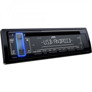 Modré podsvietenie CD/USB autorádia JVC KD-T401