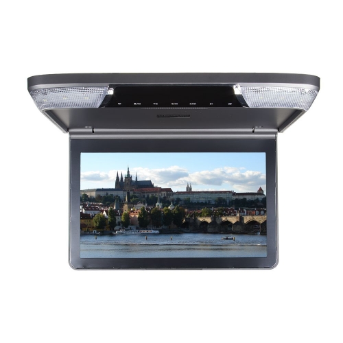 Stropný monitor 11,6 "šedý s DVD / SD / USB / IR / FM