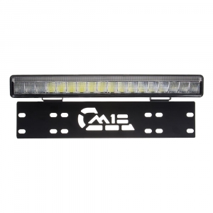 LED rampa pod ŠPZ - diaľkové svetlo / 18 x 3W LED / 10-30V / 4000lm / ECE R112 (380x135mm)