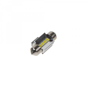 LED sulfid SV8,5 / 31mm / 12V - biela 4xLED SMD3030 CANBUS (2ks)