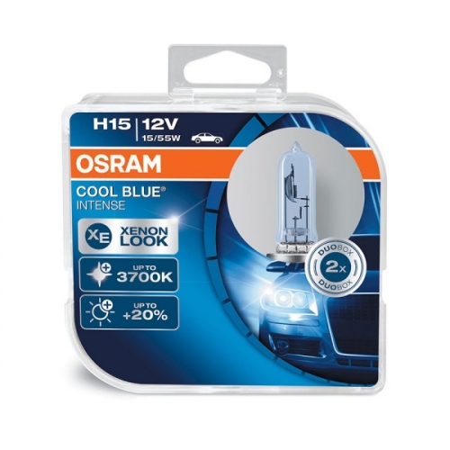 OSRAM H15 12V 15/55W COOL BLUE INTENSE