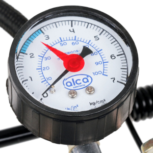 Manometer 2-piestovej nožnej pumpy ALCA AeroPump Kompakt