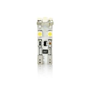 LED autožiarovka 12V / W5W / T10 - biela 8xSMD LED3528 CanBus (2ks)