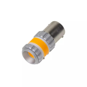 LED autožiarovky BAU15s - oranžové / COB 360° / 9-60V / 12W (2ks)