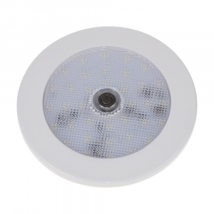 LED osvětlení interiéru - 35xLED / 10-30V s vypínačem ECER (ø131mm)