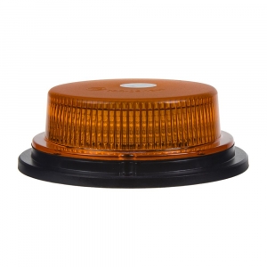 LED maják oranžový 12/24V - 18x1W LED / ECE R10 na pevnú montáž (ø120x40mm)