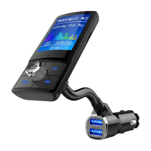 FM Transmitter 12V / 24V - MP3 / USB / SD / AUX / Bluetooth / Handsfree / Voltmeter