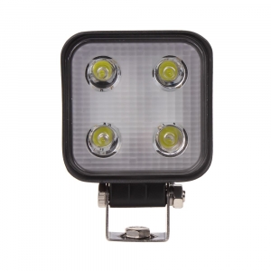 LED svetlo na pracovné stroje - cúvacie 4x3W LED / 10-30V ECE R10/R23 (112x85x38mm)