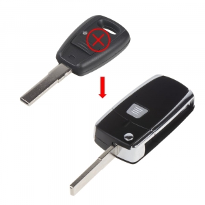 Náhradní obal klíče - Fiat (1-tlačítkový) přestrojovací