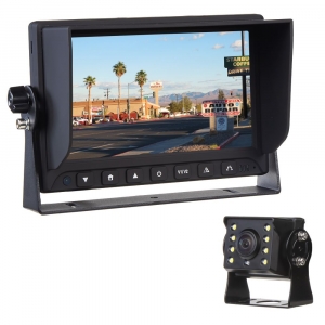 AHD kamerový systém 12V / 24V - 140° kamera + 7" LCD monitor (4-PIN)