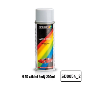 Základní barva - šedá SD0054 Motip (200ml)
