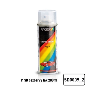 Lak v spreji - bezfarebný SD0009 MOTIP (200ml)