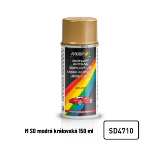 Akrylový autolak - kráľovská modrá (150ml) MOTIP