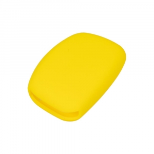 Silikónový žltý 3-tlačidlový obal kľúča Hyundai,Kia