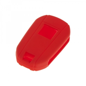 Červený silikónový obal 3-tlačidlového kľúča Citroen,Peugeot