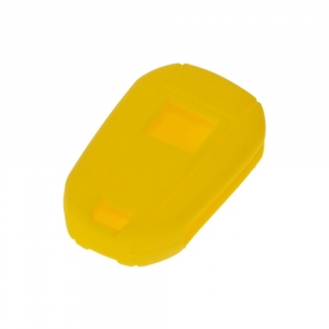 Žltý silikónový obal 3-tlačidlového kľúča Citroen,Peugeot