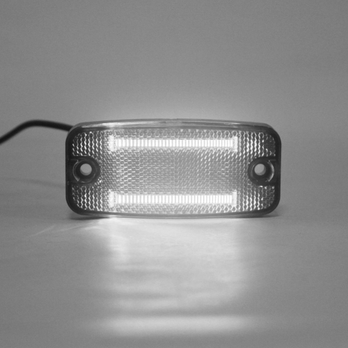Biele 12/24V LED obrysové svetlo