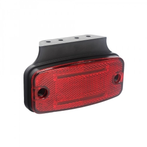Zadní obrysové světlo 12/24V - červené 2x LED/ECE R10 (114,4x54,4x22,4mm)