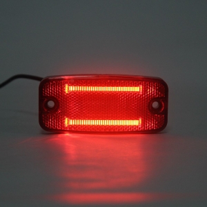 Červené 12/24V LED obrysové světlo