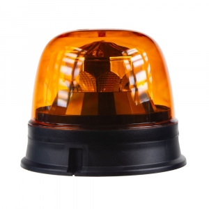 LED maják oranžový 12/24V - 10x 1,8W LED / ECE R10/R65 na pevnú motáž (144x117mm)