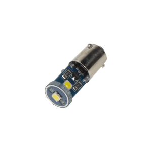LED autožárovka BAX9s /12V - bílá 3x LED SMD3030 (2ks)