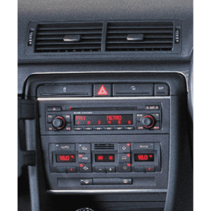 Použitie rámika autorádia Audi A4 2001-2005