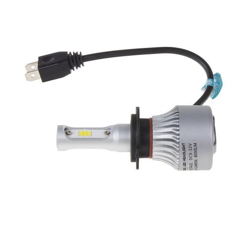 12/24V biele CSP LED autožiarovky H7 8000lm