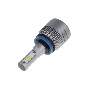 LED autožiarovky H9 - biele 12x LED čip SEOUL CSP / 9-32V / 8000lm (2ks)