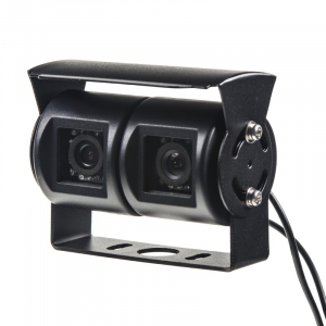 Duální AHD kamera s IR - 12V / 720P / 4-PIN / PAL / IP68
